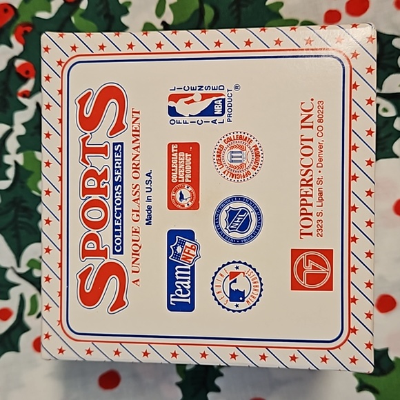 Philadelphia Flyers Christmas tree ornament 1990 Topperscot Inc.see pic for flaw - Picture 3 of 6